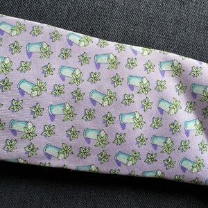 Vineyard Vines Mint Julep Tie Purple & Green